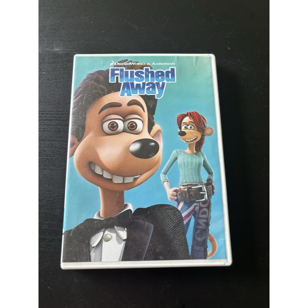 Flushed Away - DVD‎ By Hugh Jackman Dreamworks Animated